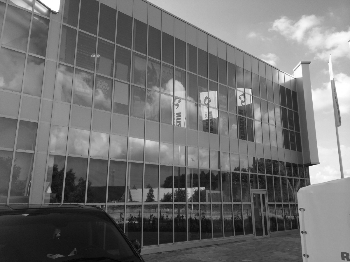 Glasfolie voor gebouwen